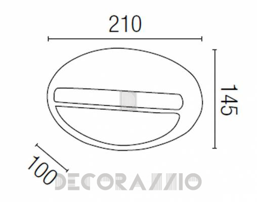 Светильник уличный настенный накладной Faro 71555 - 71555