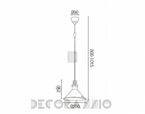 Светильник уличный потолочный подвесной Faro 71997 - 71997