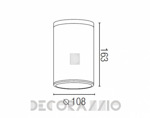 Светильник уличный потолочный накладной Faro 70574 - 70574