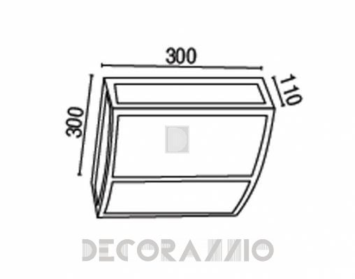 Светильник уличный потолочный накладной Faro 74386 - 74386