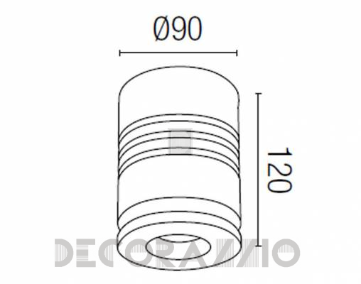 Светильник уличный потолочный накладной Faro 68102 - 68102