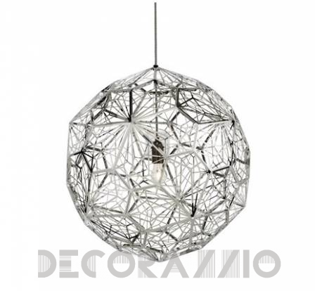 Светильник  потолочный подвесной (Люстра) Tom Dixon Etch - Etch Light Web Stainless Steel