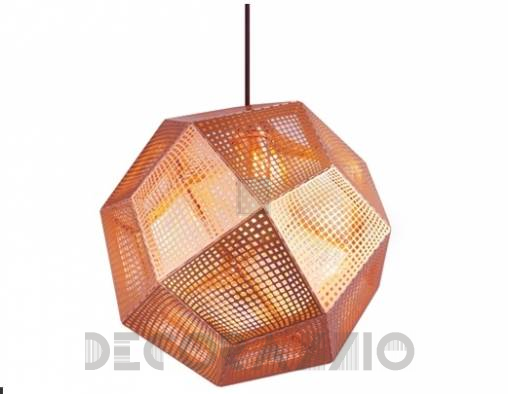 Светильник  потолочный подвесной (Люстра) Tom Dixon Etch - Etch Shade Copper