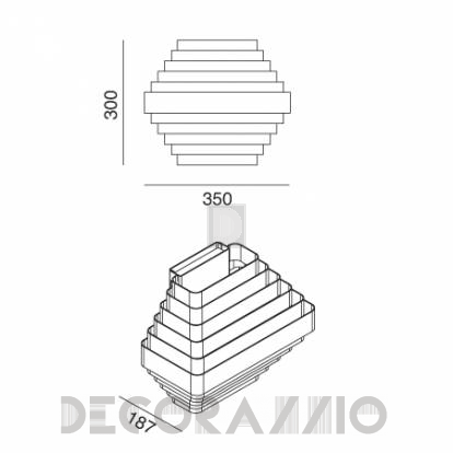 Светильник  настенный накладной (Бра) Wever & Ducre J.J.W.01 - 15602