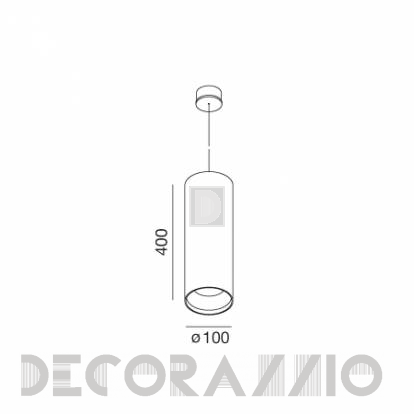 Светильник  потолочный подвесной (Люстра) Wever & Ducre CONCRETE TUBE 3 - 887637