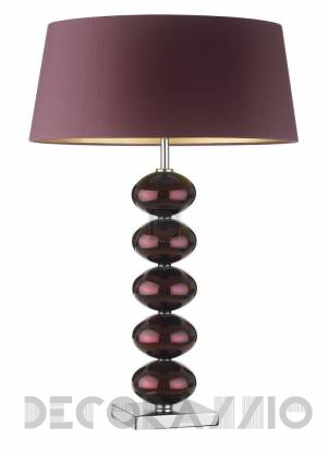 Светильник  настольный  (Настольная лампа) Heathfield & Co Ballet - Ballet Mirror Aubergine Table Lamp