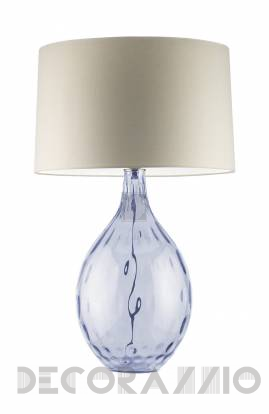 Светильник  настольный  (Настольная лампа) Heathfield & Co Bella - Bella Blue Lustre Table Lamp