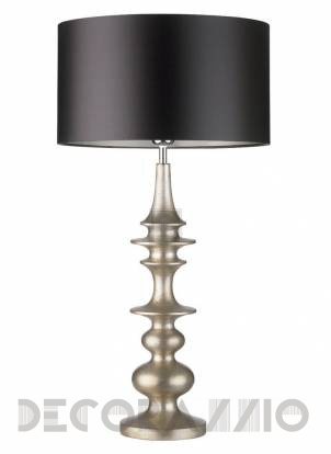 Светильник  настольный  (Настольная лампа) Heathfield & Co Bilbao - Bilbao Silver Medium Table Lamp