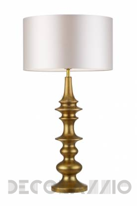 Светильник  настольный  (Настольная лампа) Heathfield & Co Bilbao - Bilbao Burnished Gold Medium Table Lamp