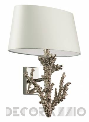 Светильник  настенный накладной (Бра) Heathfield & Co Coral - Coral Nickel Wall Light