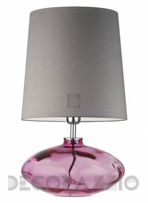 Светильник  настольный  (Настольная лампа) Heathfield & Co Crocus - Crocus Fuchsia Optic Table Lamp