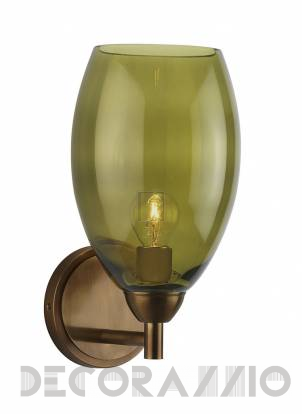 Светильник  настенный накладной (Бра) Heathfield & Co Curzon - Curzon Wall Light Brass