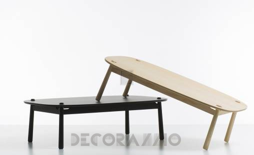 Кофейный, журнальный столик Cappellini PEG - Peg Low Table