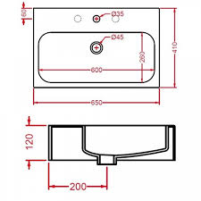 Подвесная раковина Artceram BLOCK - BKL001 01 00