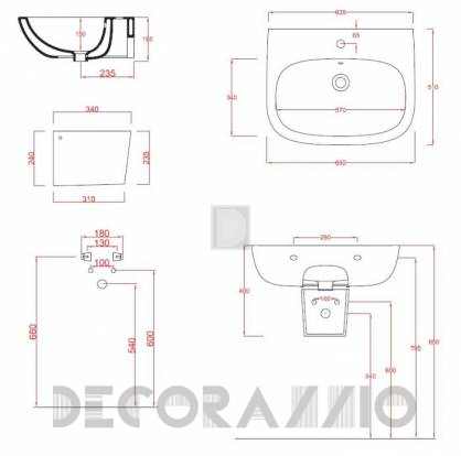 Пьедестал Artceram TEN - TEC004