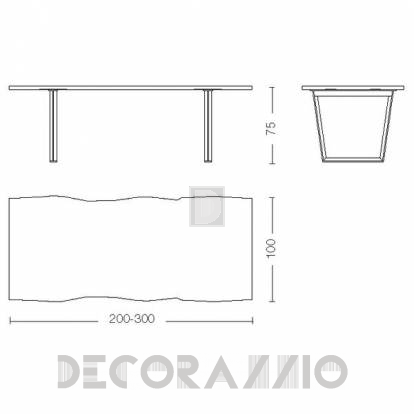 Обеденный стол Riva 1920 Easy - Easy Table