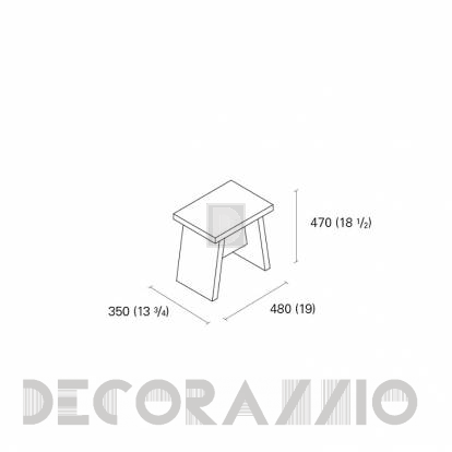 Табурет E15 LANGLEY - DC03_OO_48