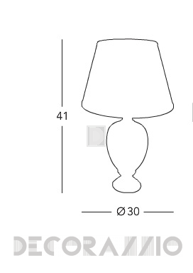 Светильник  настольный  (Настольная лампа) Kolarz DAMASCO - 0094.70S