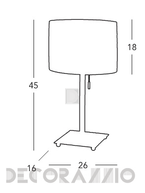 Светильник  настольный  (Настольная лампа) Kolarz SAND - A1307.71.7