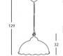 Светильник  потолочный подвесной (Светильник потолочный) Kolarz NONNA - 731.32.102