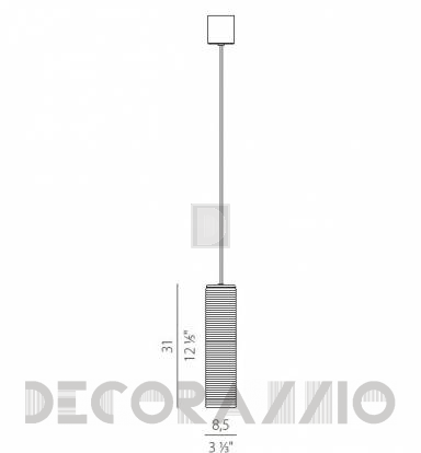 Светильник  потолочный  (Светильник) Panzeri Emma&Clio - L9402-CRI