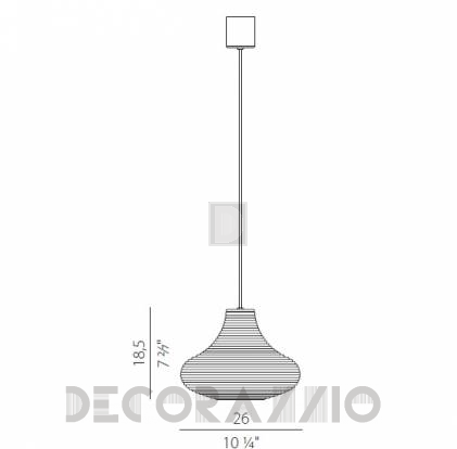 Светильник  потолочный  (Светильник) Panzeri Emma&Clio - L9102-CRI