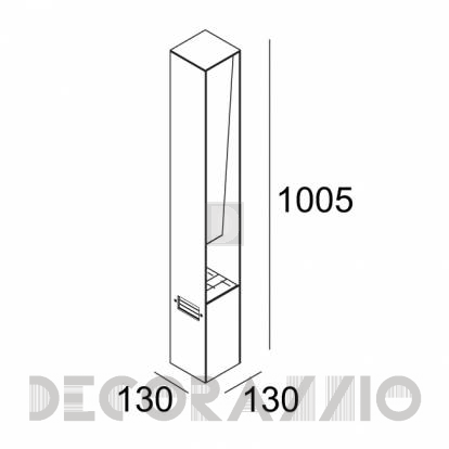 Светильник уличный напольный накладной (Светильник уличный) Delta Light DREVE - 220 80 832