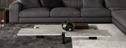 Кофейный, журнальный столик Minotti Jacob - MM2W