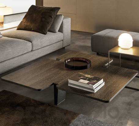 Кофейный, журнальный столик Minotti Jacob - MM42B