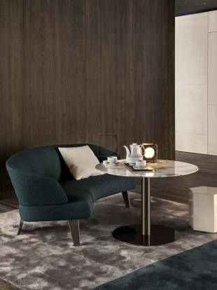 Кофейный, журнальный столик Minotti Bellagio - MBB26W