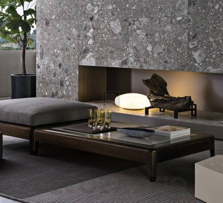 Кофейный, журнальный столик Minotti Indiana - MIC2B