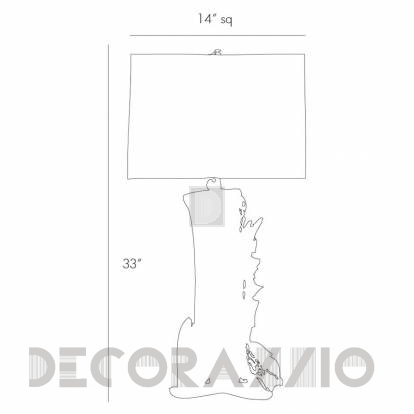 Светильник  настольный (Настольная лампа) Arteriors Bodega - 15408-394