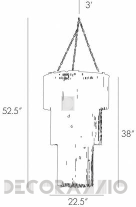 Светильник  потолочный подвесной (Люстра) Arteriors Charlotte - 86783