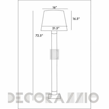 Светильник  напольный (Торшер) Arteriors Denzel - 72567-364