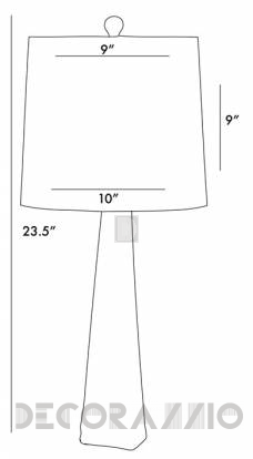 Светильник  настольный (Настольная лампа) Arteriors Errol - 17090-159