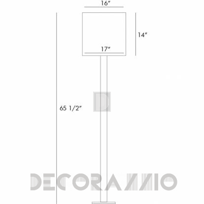 Светильник  напольный (Торшер) Arteriors Fonda - 76359-439