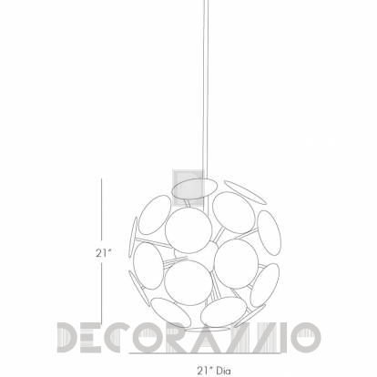 Светильник  потолочный подвесной (Люстра) Arteriors Forrester - 89980