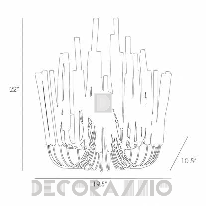 Светильник  настенный накладной (Бра) Arteriors Tilda - 49559