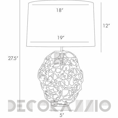 Светильник  настольный (Настольная лампа) Arteriors Tillman - 43006-602