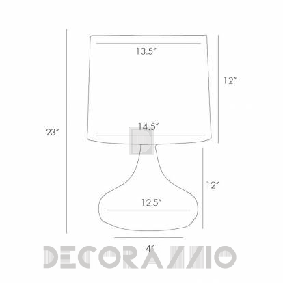 Светильник  настольный (Настольная лампа) Arteriors Tortoise - 44469-153