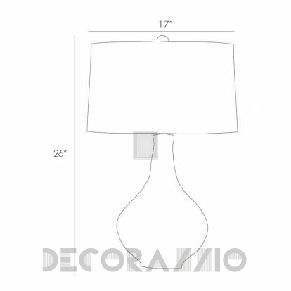Светильник  настольный (Настольная лампа) Arteriors Vagabond - 17021-710