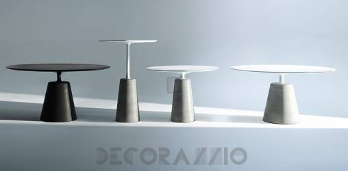 Обеденный стол Mdf Italia Rock Table - MRR1GW