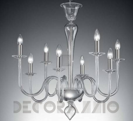 Светильник  потолочный подвесной (Люстра) Vetrilamp Crystal-Glass - 1177-6