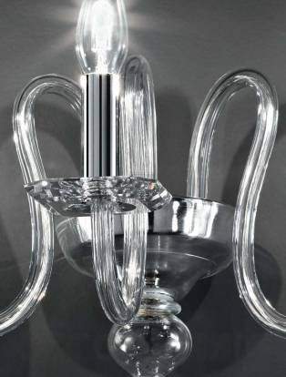 Светильник  настенный накладной (Бра) Vetrilamp Crystal-Glass - 1202/A-2