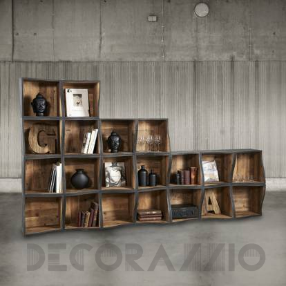 Стеллаж Dialma Brown Bookcases - DB004460