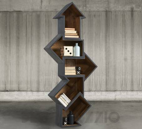 Стеллаж Dialma Brown Bookcases - DB004501