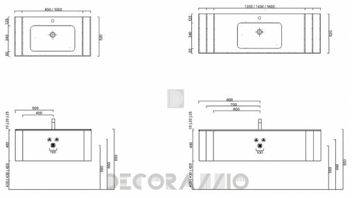 Тумба под умывальник Sign All - all_80_integrated_403