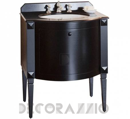 Тумба под умывальник Gentry Home GH Furniture - black_chester_3090