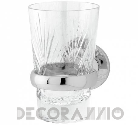 Стакан для зубных щеток Gentry Home GH Oxford - crystal_tumbler_holder_8376