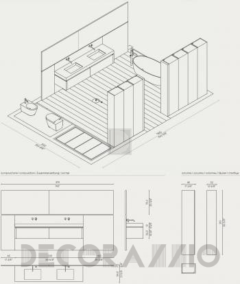 Комплект в ванную Milldue Noorth - puro_101